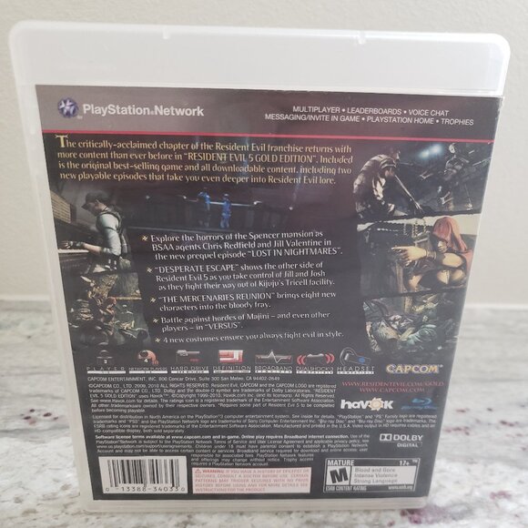 PS3 - Resident Evil: Gold Edition - Picture 2 of 5